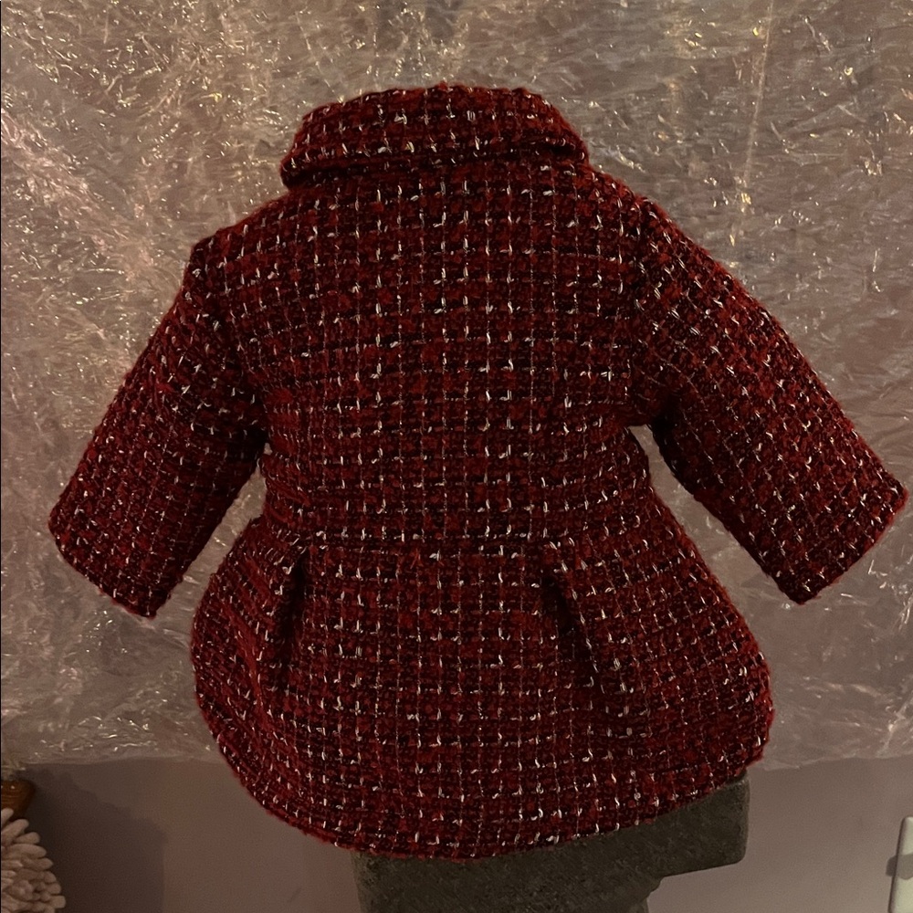 Guess Red Pea Coat for Kids - Picture 6 of 12